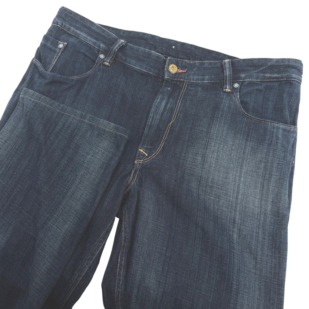 Robert Graham Jeans Mens 38x27 (Tag 40) Dark Blue Yates Straight *Tailored